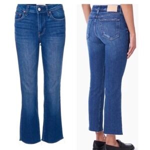 TRAVE Colette Kick Flare No Excuses Fray Hem Jeans Made In Los Angeles Womens 27